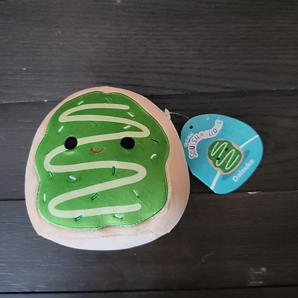 Squishmallows Orginal Daisuke The Green Matcha Donut NWT 🍩 🍵 5" Kellytoy